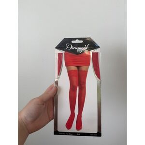 Dreamgirl Sheer Thigh High Stockings – One Size – NWT